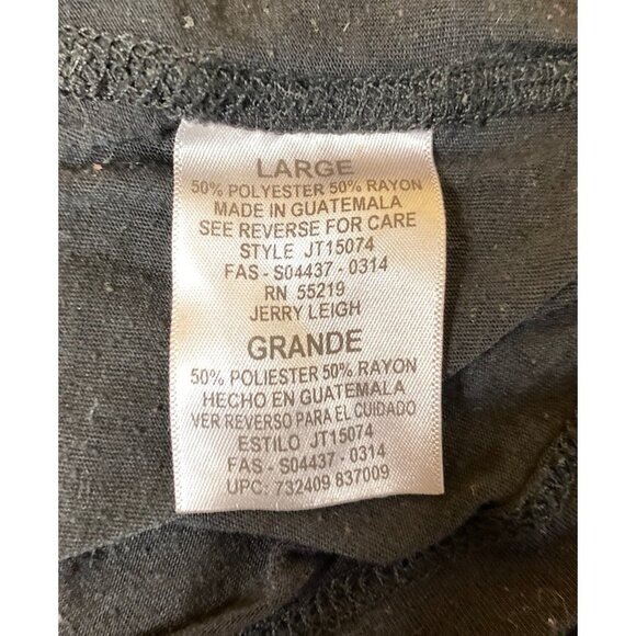 Minnie Mouse Womens Black Sleeveless Tank Top With Back Cutout Design Size Large - Picture 3 of 5